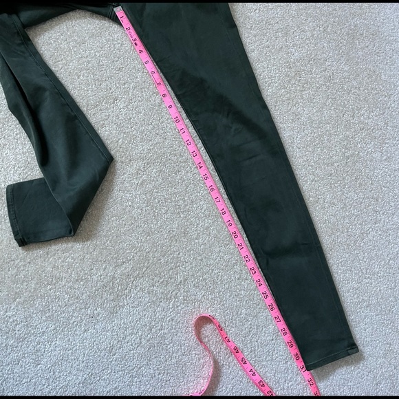 AG Adriano Goldschmied Skinny Legging Womens 25R Green Modal Blend Soft - Picture 11 of 11